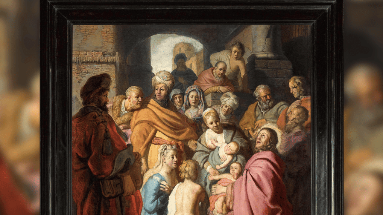 "Meer dan een schilderij, dit is een moreel statement": werk van jonge Rembrandt te koop (waarop tulband later werd vervangen door muts)
