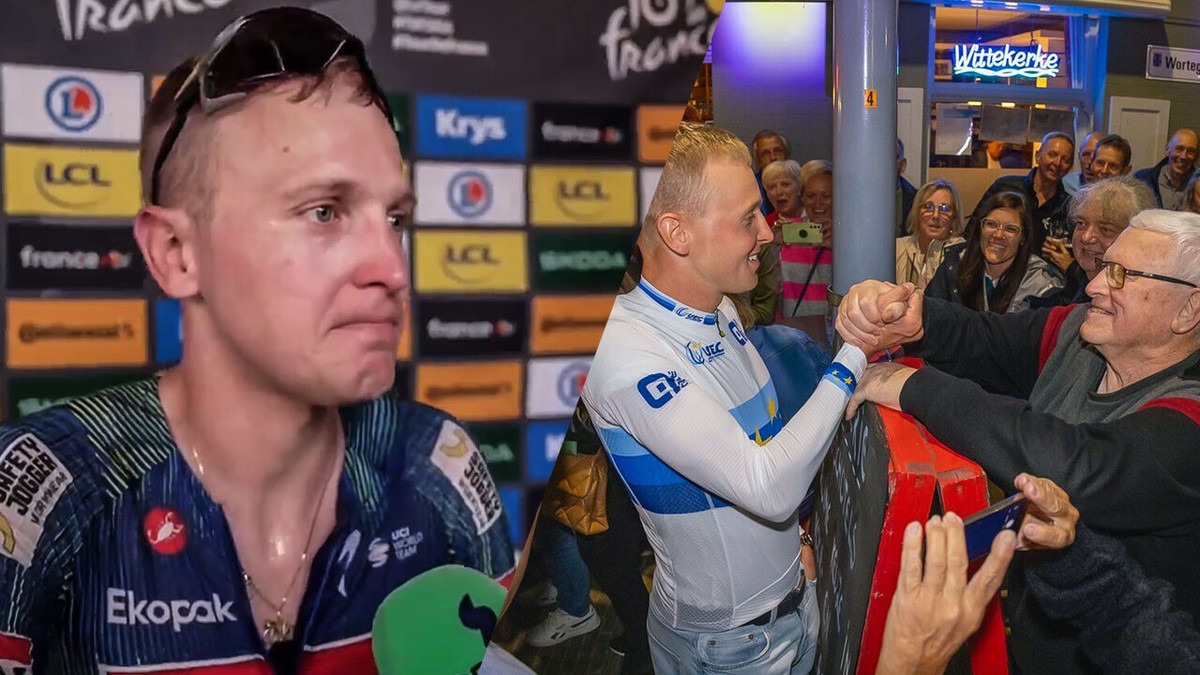 "Hoop dat hij het nog gezien heeft": Tim Merlier vecht tegen tranen en draagt zege op aan belangrijke man uit koersjeugd