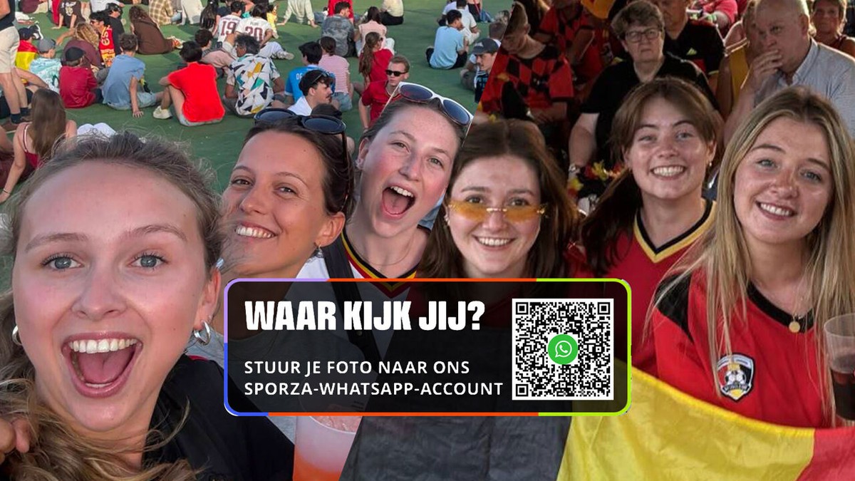 Van het Comomeer tot op de Faeröer: hoe en waar supporter jij voor de Rode Duivels tegen Spanje? Scan de QR-code en stuur ons jouw foto's