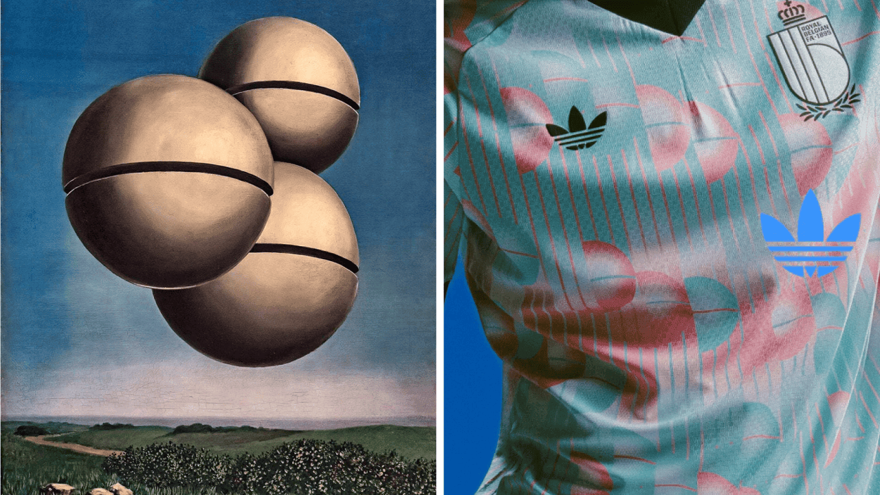 Magritte-truitjes van Rode Duivels immens populair, maar waar komen die mysterieuze bollen vandaan?