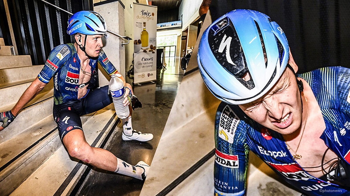 Sprintkeizer Tim Merlier verbluft met raket in de Tour: "Ik dacht dat het voorbij was en wilde voor ereplaats gaan"