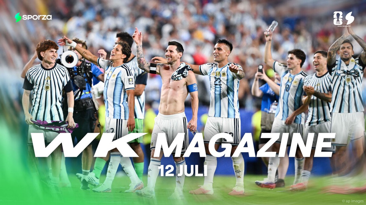 Een nacht vol controverse en beladen beelden: kijk hier naar het WK-magazine met de zeges van Argentinië en Engeland