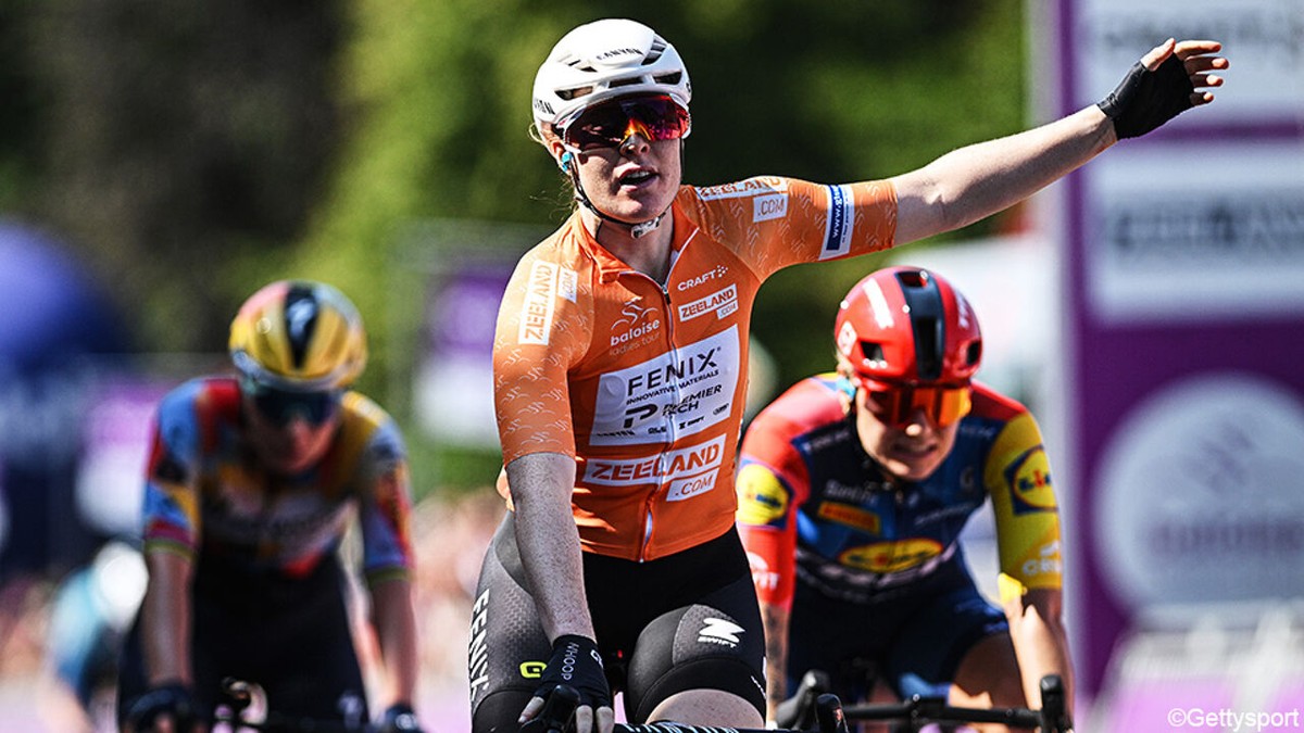 Charlotte Kool neemt revanche in Zulte: Nederlandse sprint naar ritzege en leiderstrui