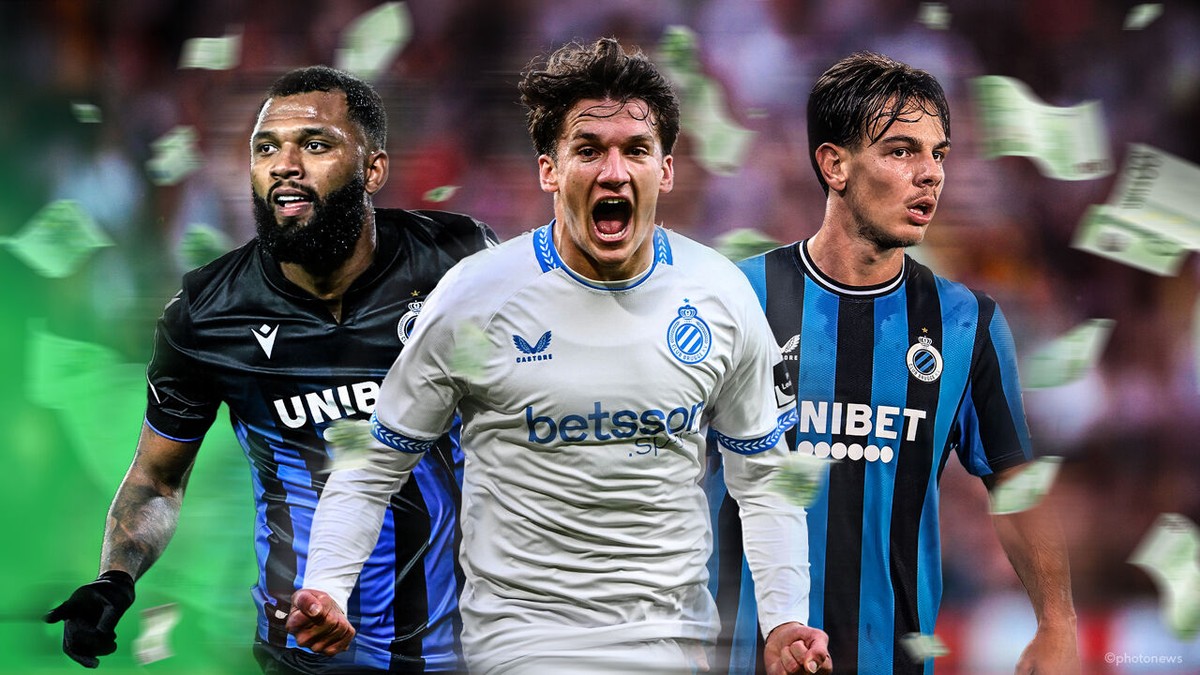 Een transferelftal vol Bruggelingen: Club Brugge levert 7 van de 11 duurste uitgaande transfers
