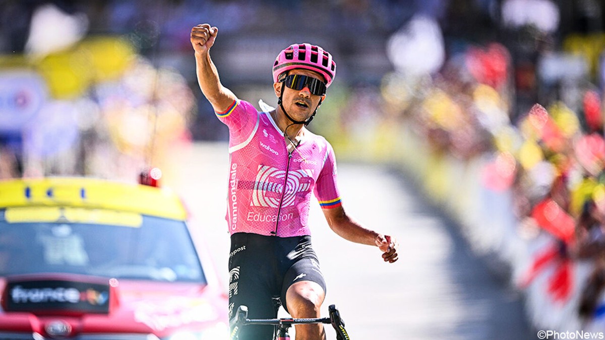 Ontketende Richard Carapaz krijgt eindelijk loon naar werken in deze Tour de France, bij de favorieten blijft het muisstil