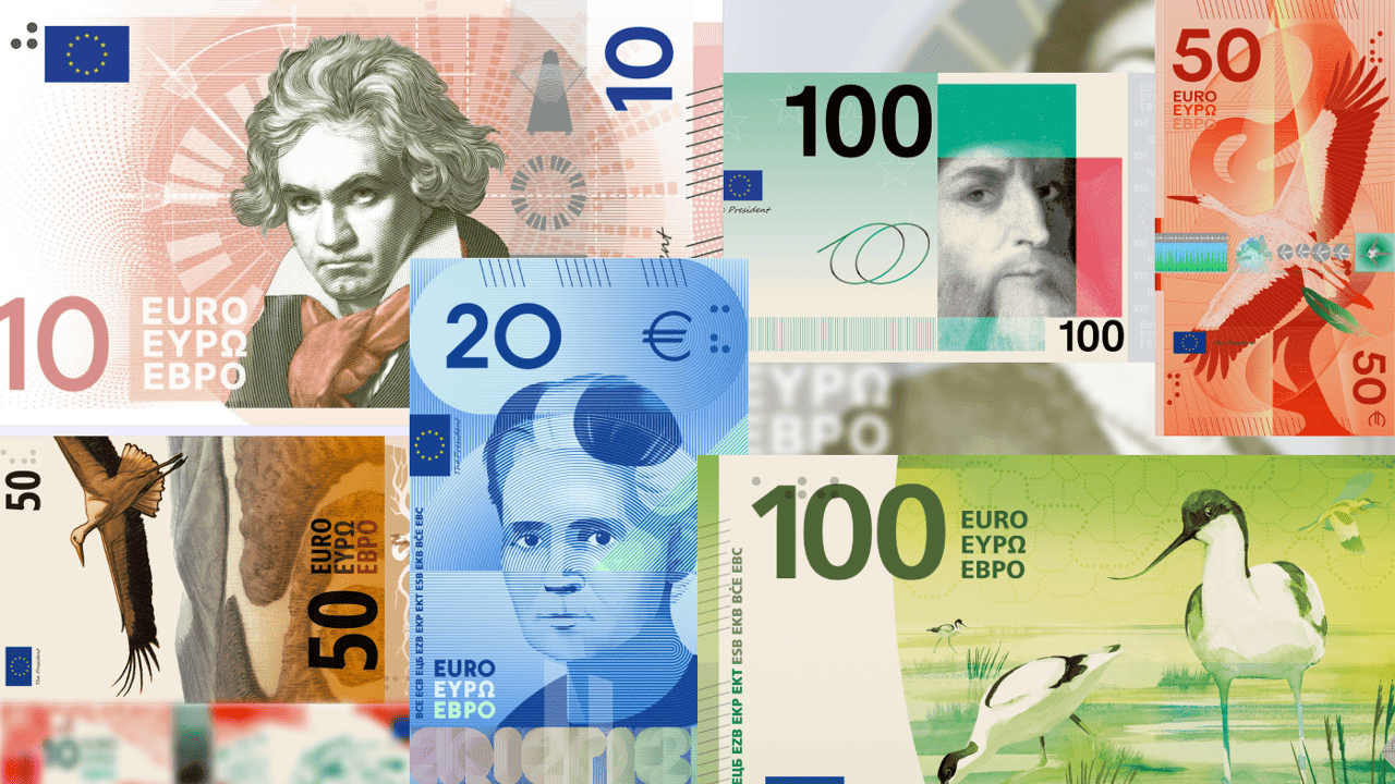 Marie Curie of een ooievaar? Jij mag mee beslissen hoe nieuwe eurobiljetten eruitzien