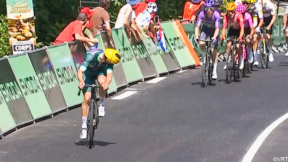 Kansen op groen verdampen voor Jasper Philipsen: aanvaller Mads Pedersen pakt de volle buit bij de tussensprint