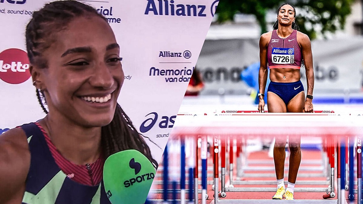 Nafi Thiam moet opgeven tijdens 100 meter horden, maar niet door blessure: "Dat zou echt de genadeklap geweest zijn"