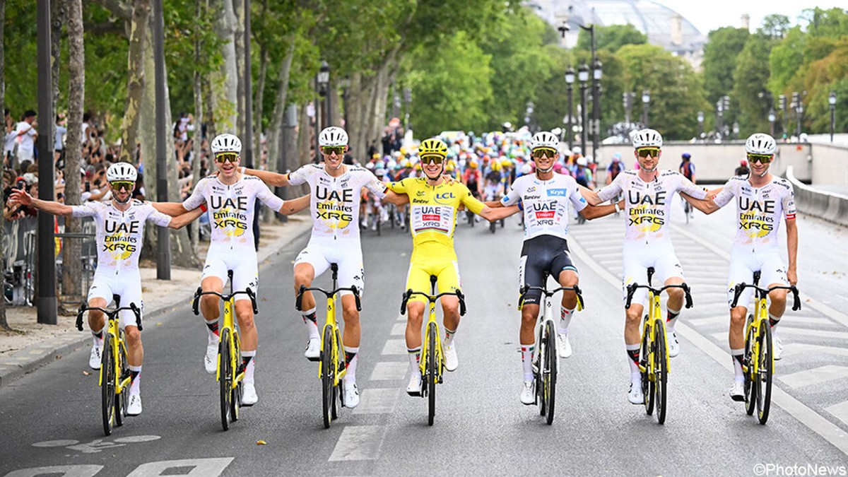 Geel, groen, bollen en wit: alle eindklassementen van de Tour de France 2026 op een rijtje