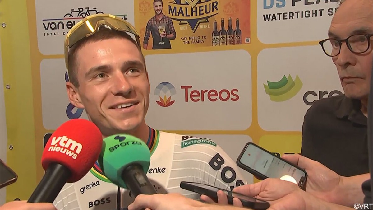 Remco Evenepoel lag om 2.30 uur in bed, maar koerst vandaag al in geboortestad Aalst: "Niet veel energie, wel veel motivatie"