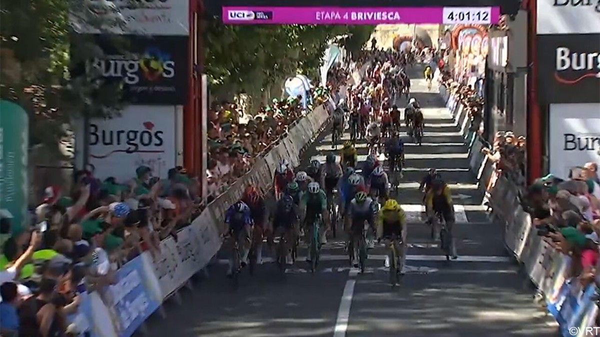 Machtige Matthew Brennan trakteert zichzelf op laat verjaardagscadeau door vierde rit in Ronde van Burgos te winnen