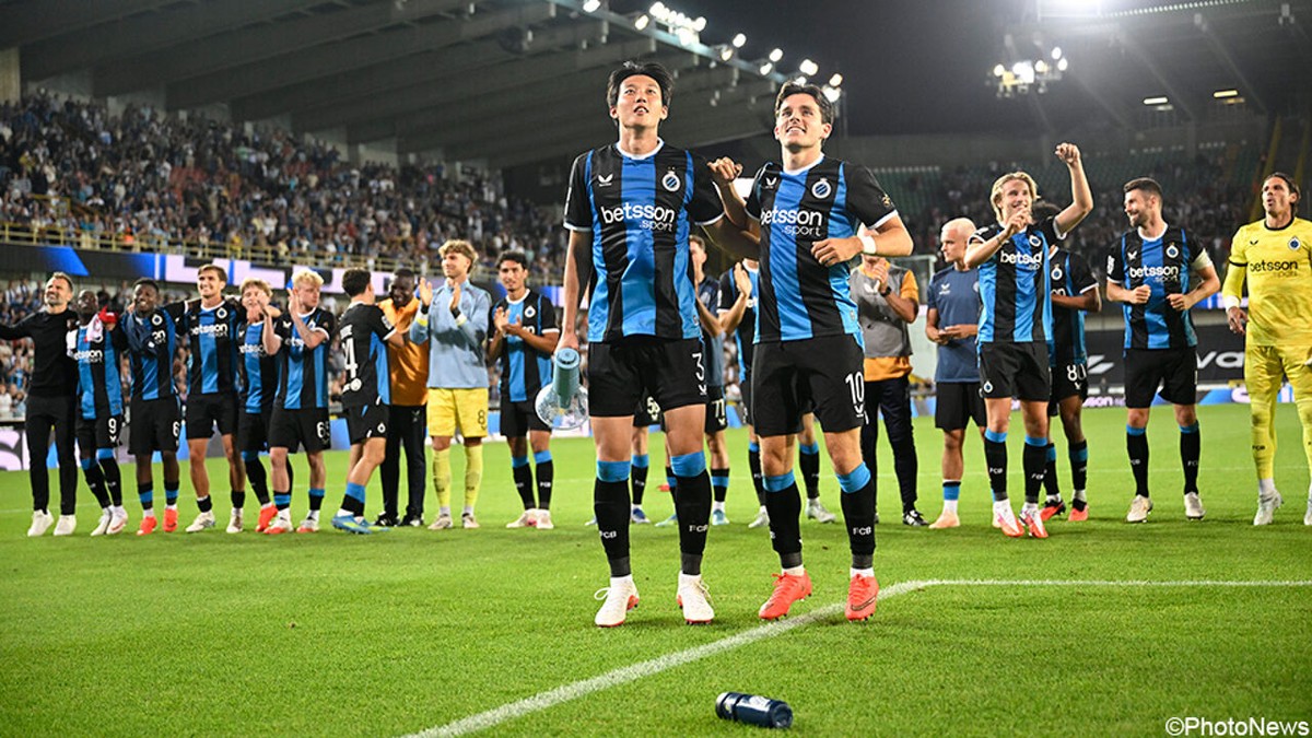 Drie goals en drie punten: Club Brugge mist competitiestart niet, promovendus Kortrijk is maatje te klein voor titelverdediger