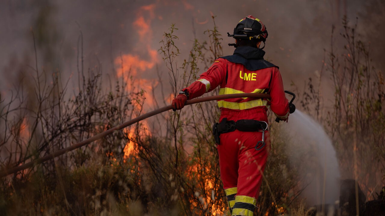Bosbrand in zuidwesten van Spanje trekt richting Sevilla, al 8.000 hectare verwoest