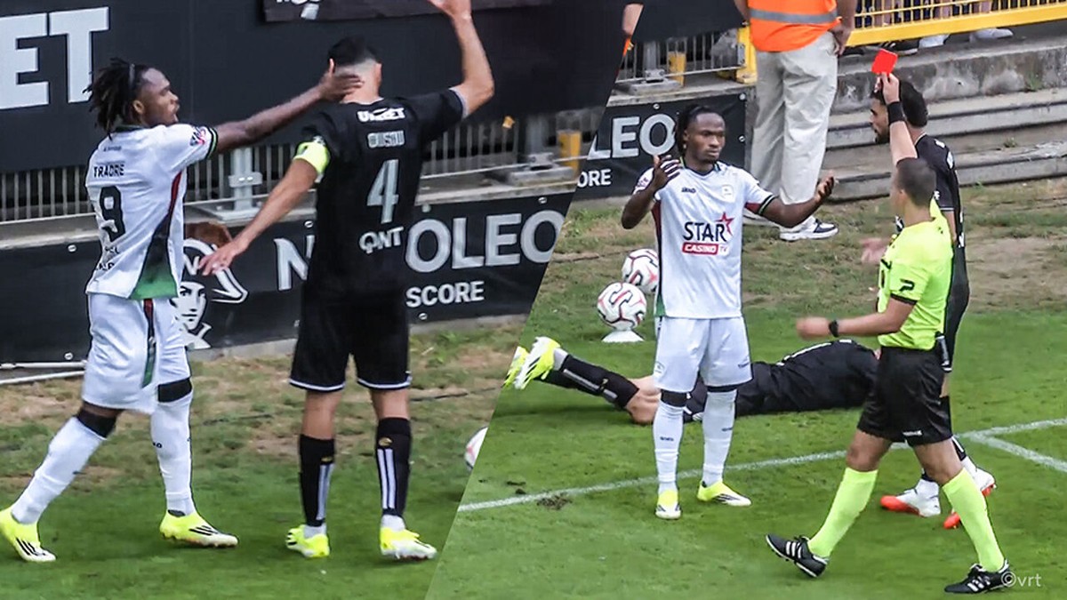 Oerdom of fel overdreven? OHL-spits Abdoul Traoré houdt handen niet thuis in bevlieging en krijgt rood