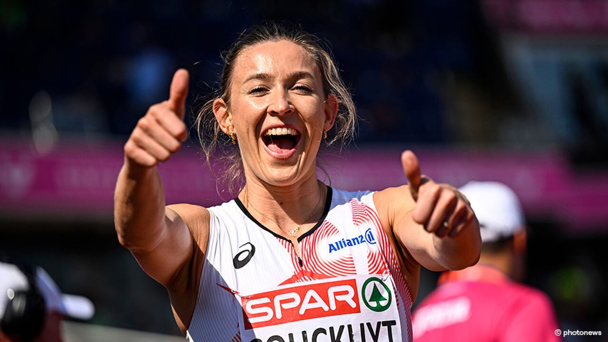 Ze blijft maar sneller gaan: Paulien Couckuyt stelt Belgisch record op 400 meter horden scherper in Lausanne
