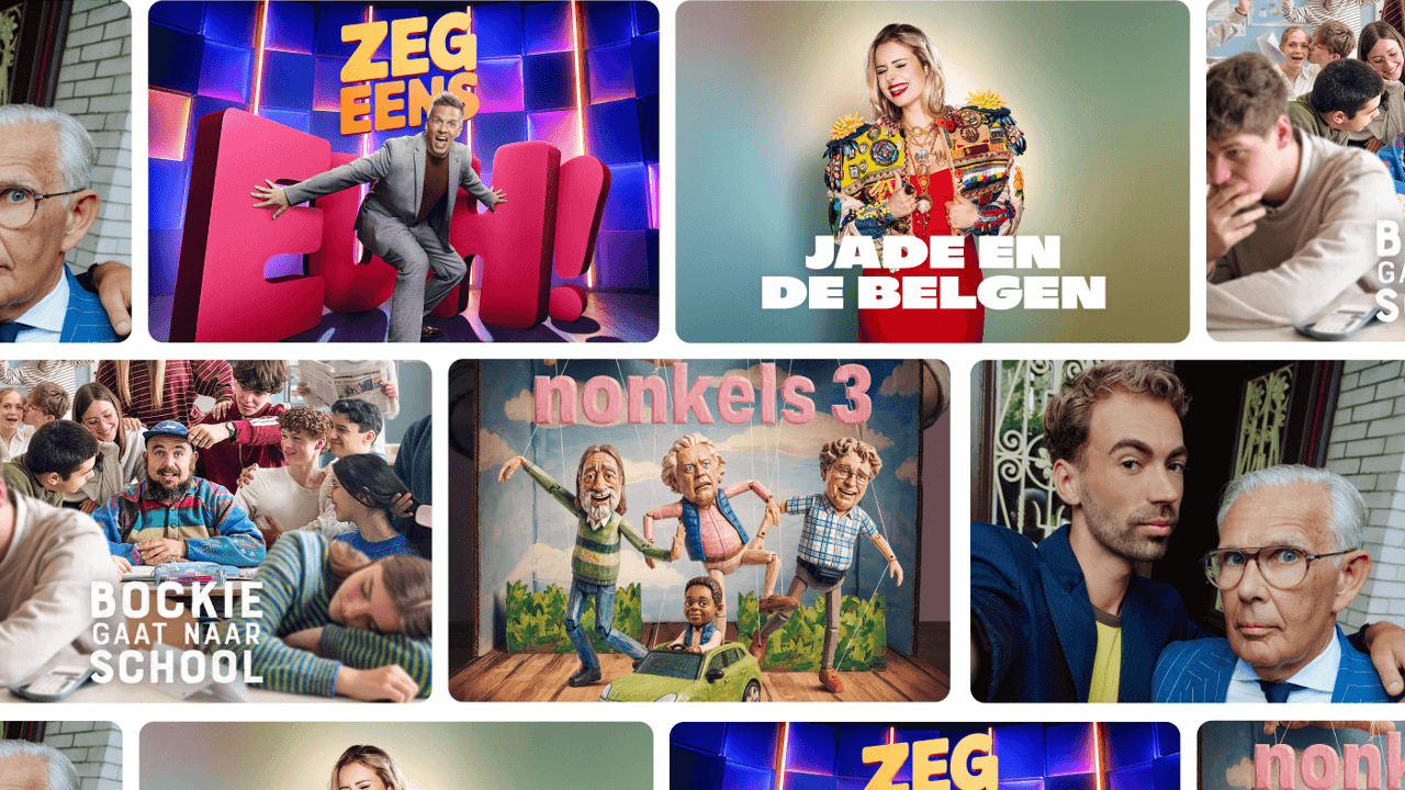Van 'Zeg eens euh!' tot afscheid van 'Nonkels': Play trapt tv-najaar uitzonderlijk vroeg op gang
