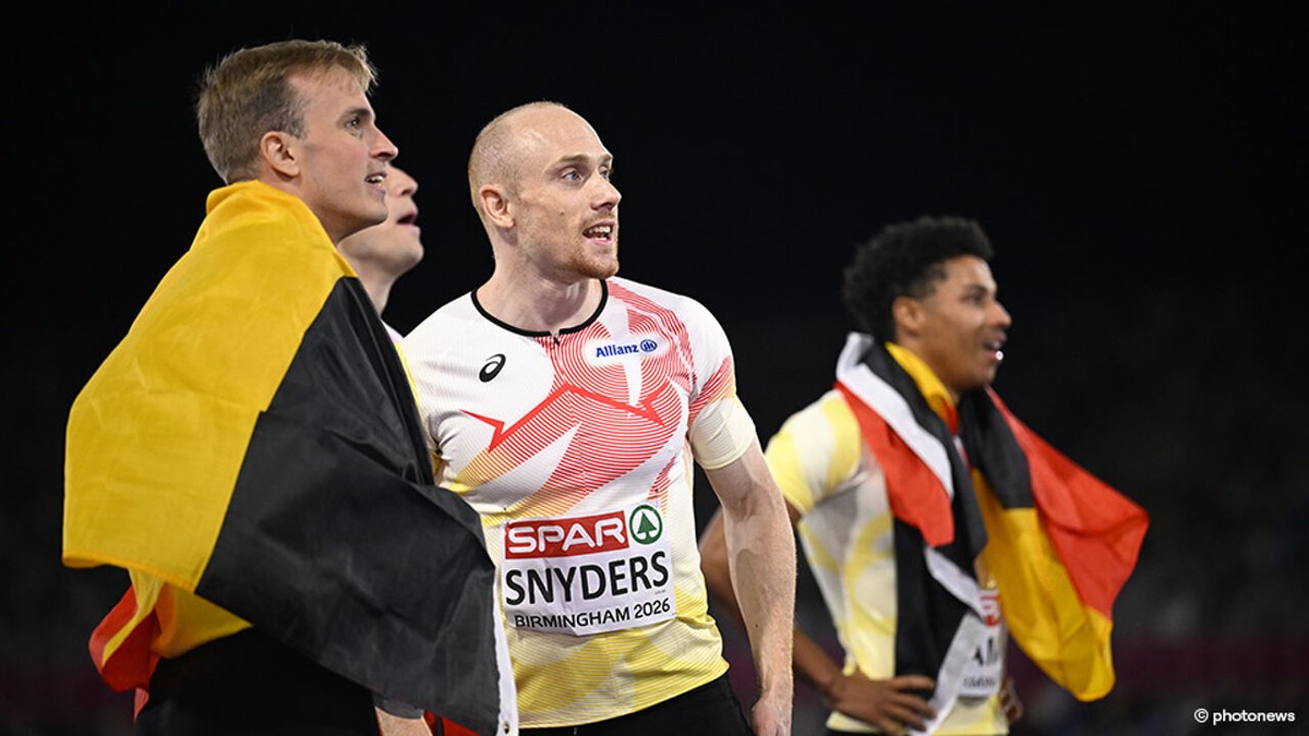 EK atletiek: Belgian Falcons knallen naar BRONS, Zweed Almgren pakt uit met fenomenale onemanshow op 10.000 meter