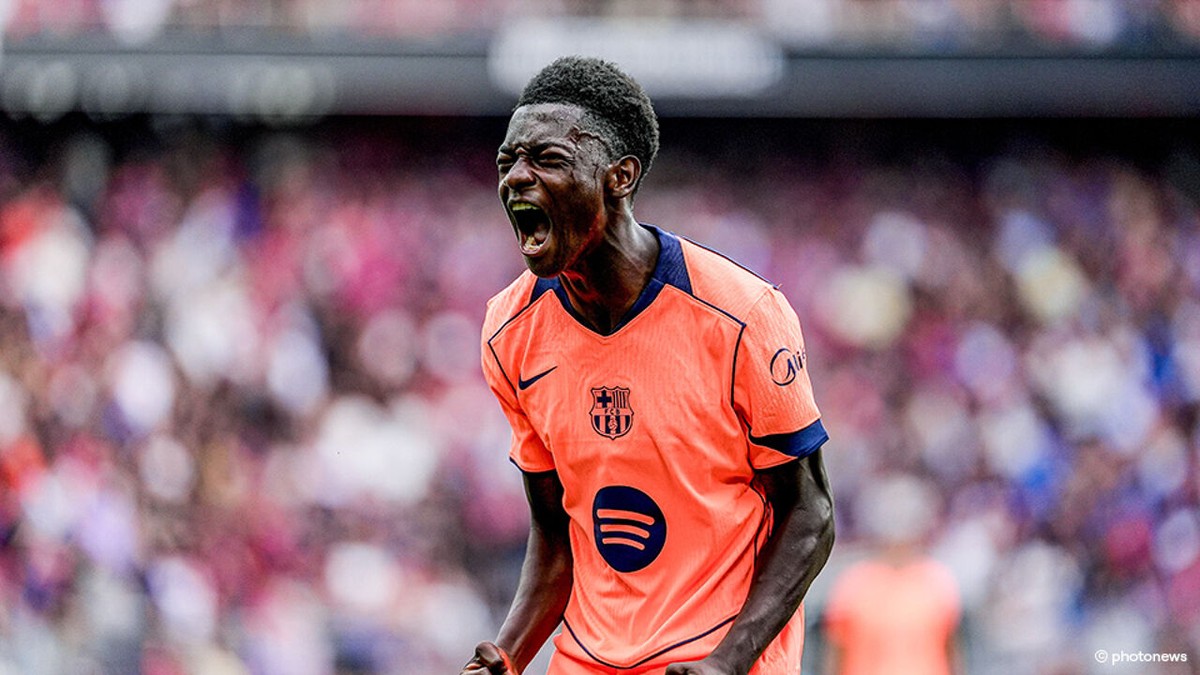 Belgische briljant Jesse Bisiwu schittert bij Barcelona met geweldige knal én tweede treffer op assist van Yamal