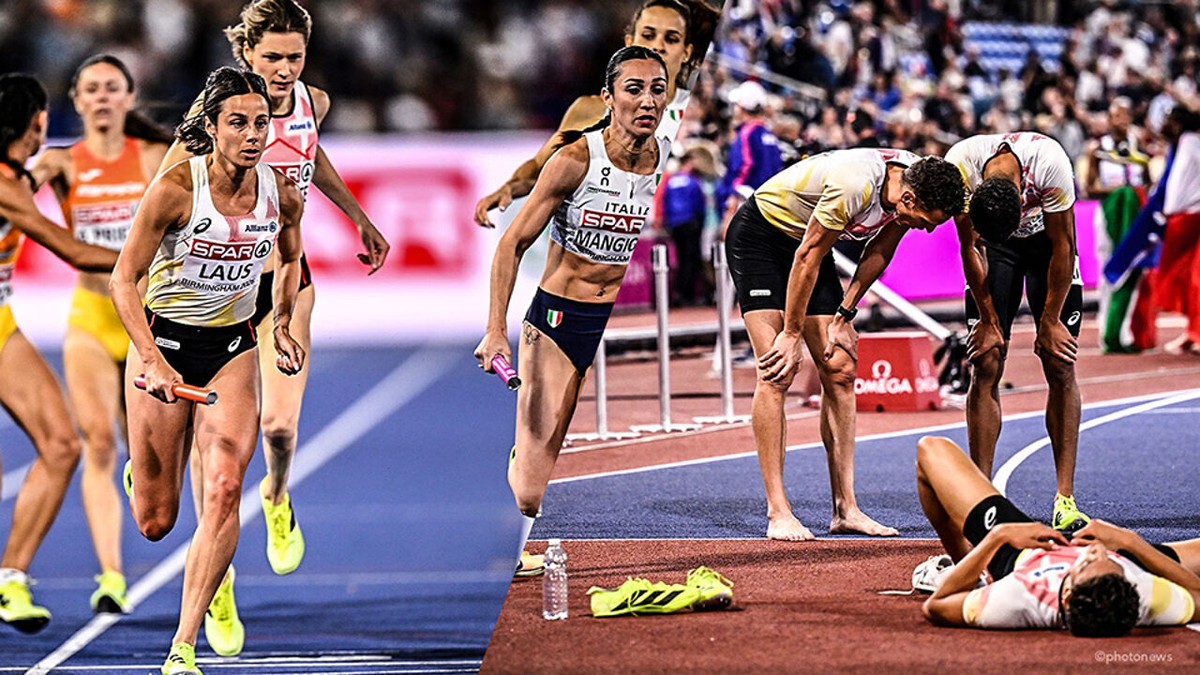 Slotdag EK atletiek levert geen medaille meer op: Belgian Tornados vallen net naast het podium, Cheetahs worden zesde