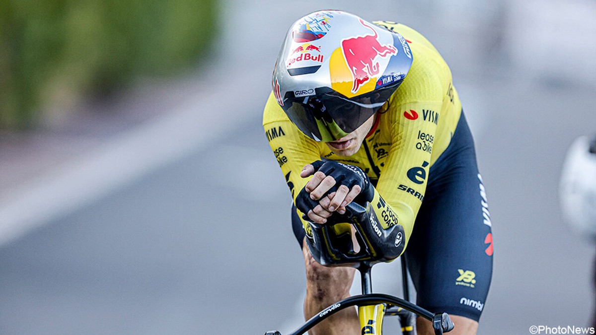 Wout van Aert is "tevreden" met 8e plaats, maar weet ook waar hij tijd verloor: "Daar bouwde ik minder risico in"