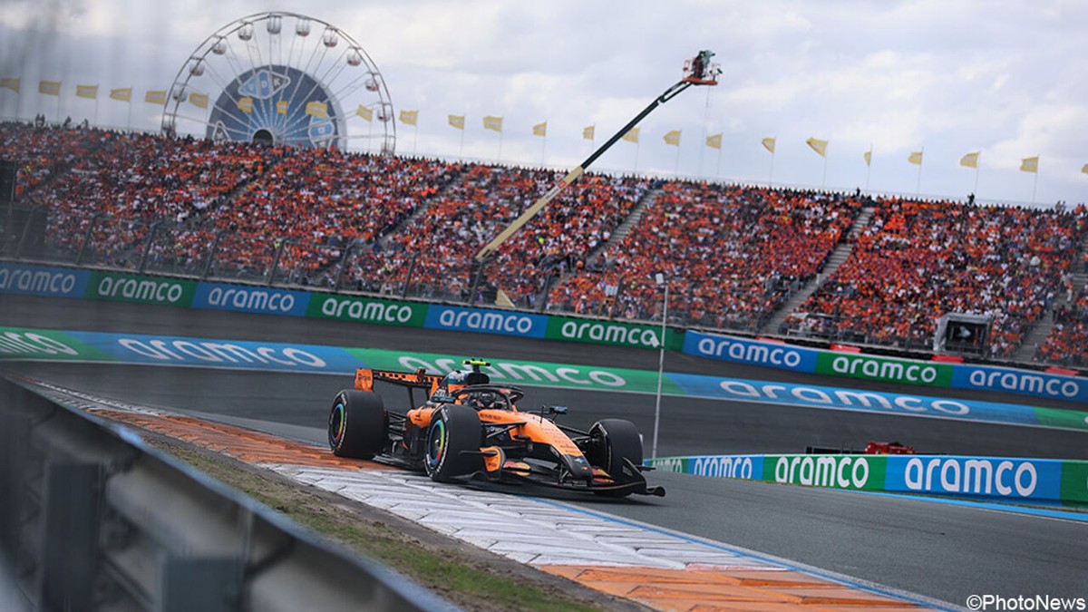 Zandvoort krijgt meeslepende 'last dance': Lando Norris verzilvert zijn pole, Max Verstappen crasht al in eerste ronde