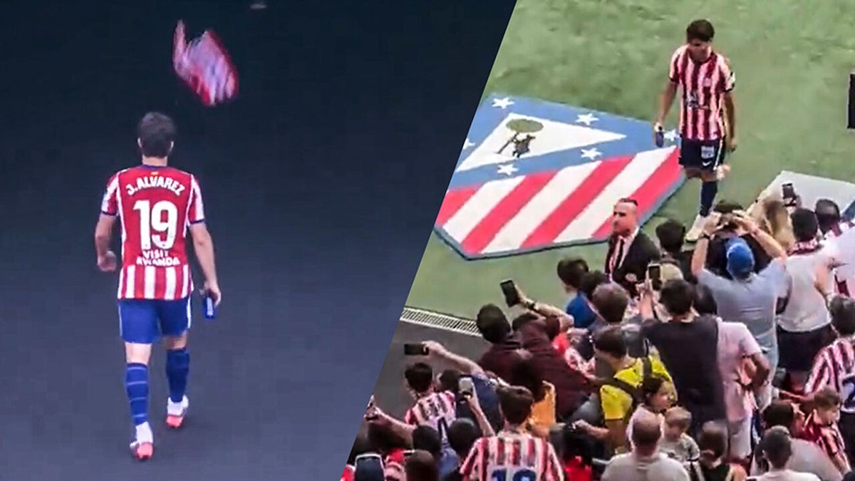 Situatie stilaan onhoudbaar: Atlético-fans uiten op duidelijke wijze hun ongenoegen aan Julián Alvarez, die de club wil verlaten