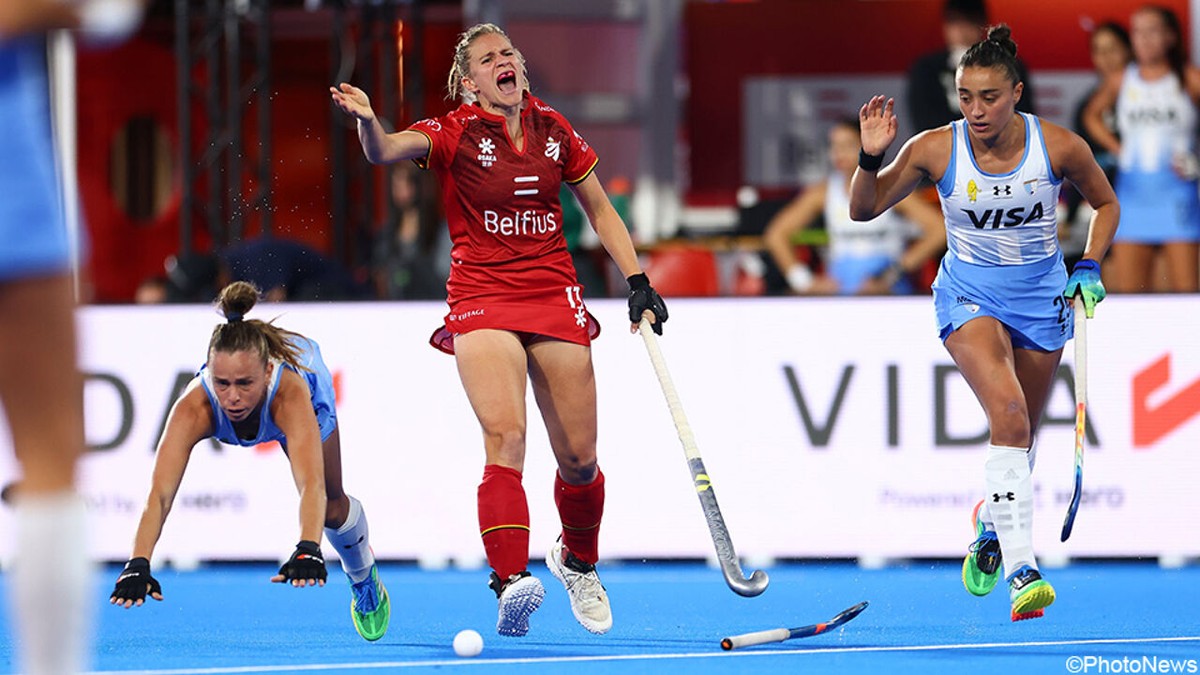 Een zure brilscore: Red Panthers geraken niet voorbij Argentinië en treffen grootmacht Nederland in halve finales van WK