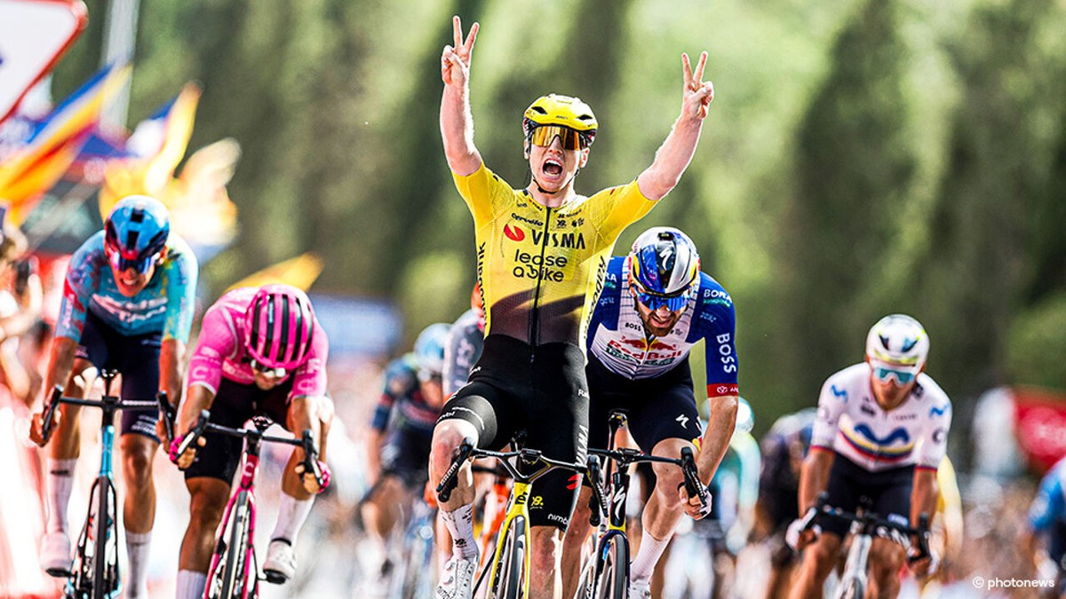 Bekijk de ruime samenvatting van de 5e rit in de Vuelta