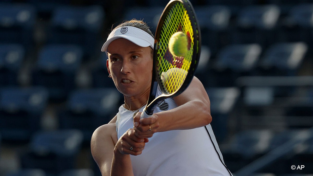 Elise Mertens neemt met succes de eerste horde op de US Open