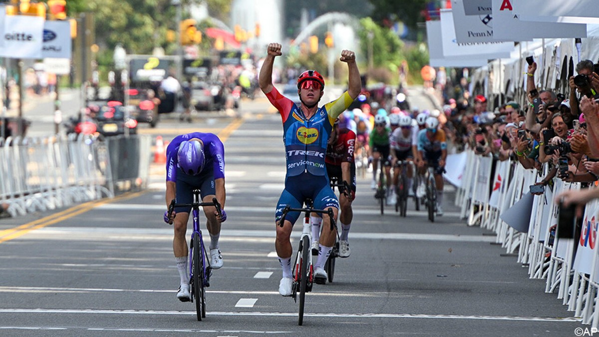 De kop eraf in de VS: Europees pistekampioen Tim Torn Teutenberg pakt 1e profzege in Philadelphia Cycling Classic