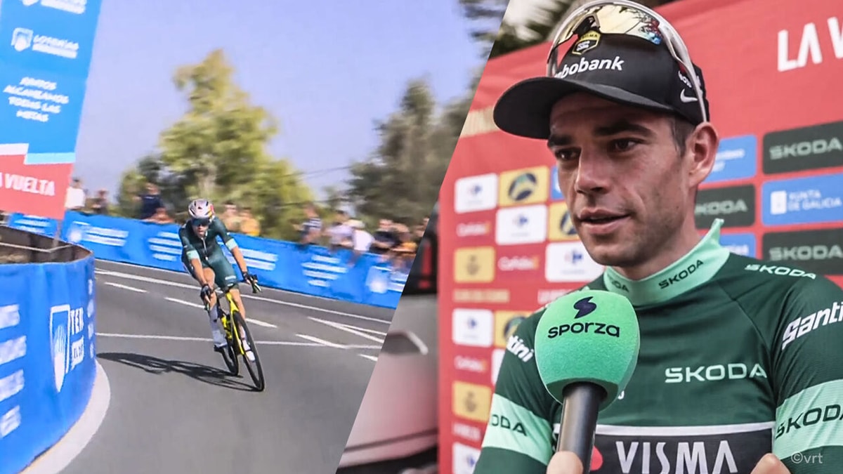 Uit zijn versnelling sprak alvast veel ambitie: aast Wout van Aert naast groen nu ook op de bergtrui?