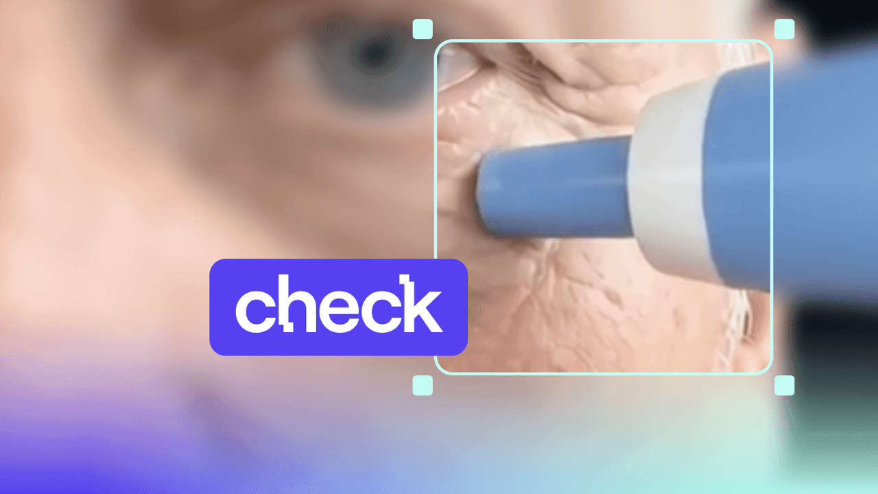 Het 'wonderapparaatje' om huidflapjes te verwijderen, maar de tevreden klanten op socials zijn gemaakt met AI
