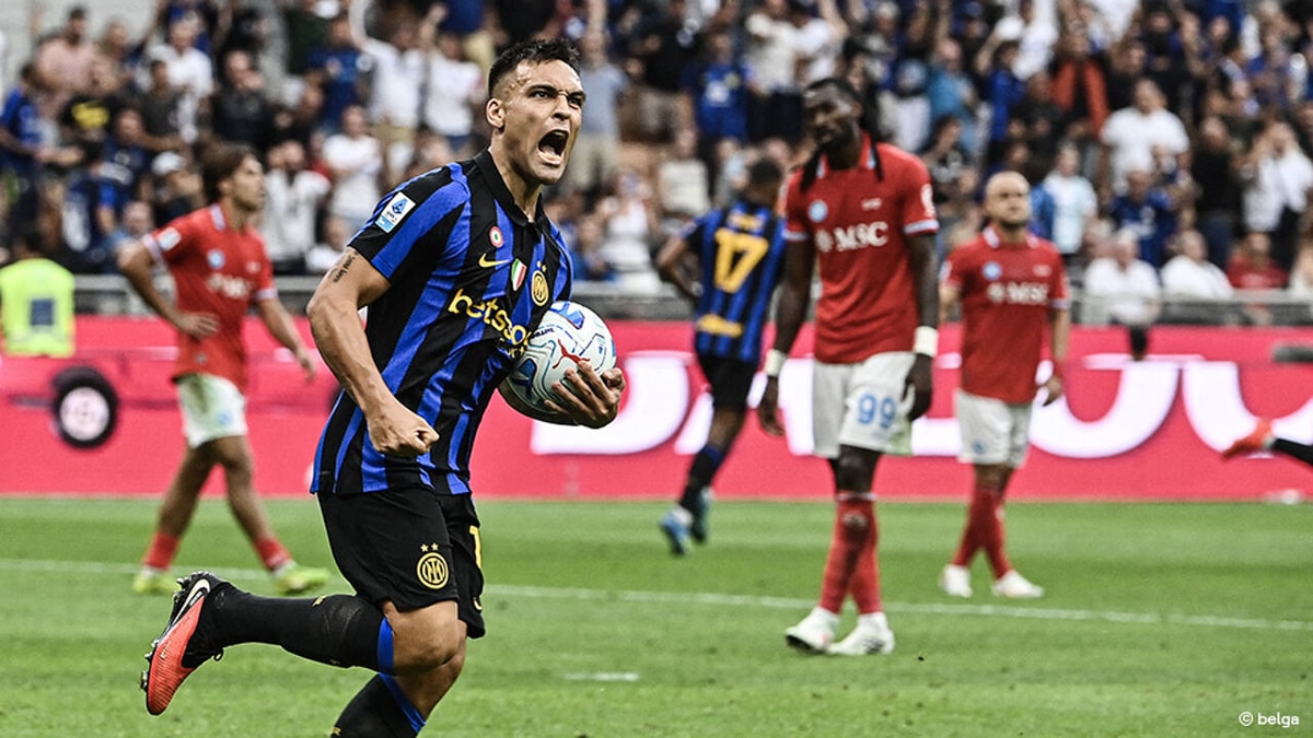 Van 0-2 naar 3-2! Inter keert scheve situatie helemaal om en laat Napoli en invaller De Bruyne met lege handen achter