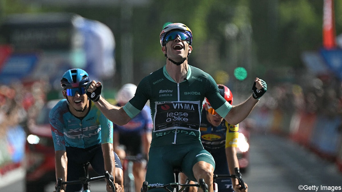 Na meesterlijke finale: Wout van Aert remonteert Thibau Nys in elitegroep richting 2e ritzege in de Vuelta