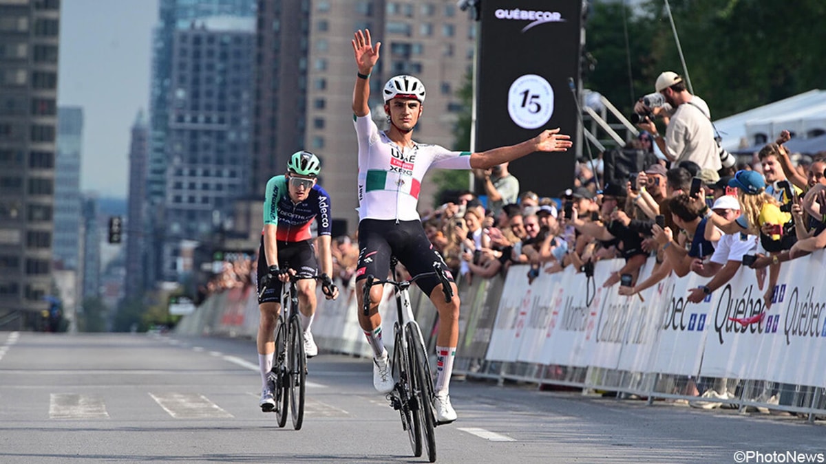 Del Toro klopt zich op de borst na prestigeduel met Seixas, Evenepoel moet bergop buigen in Montréal