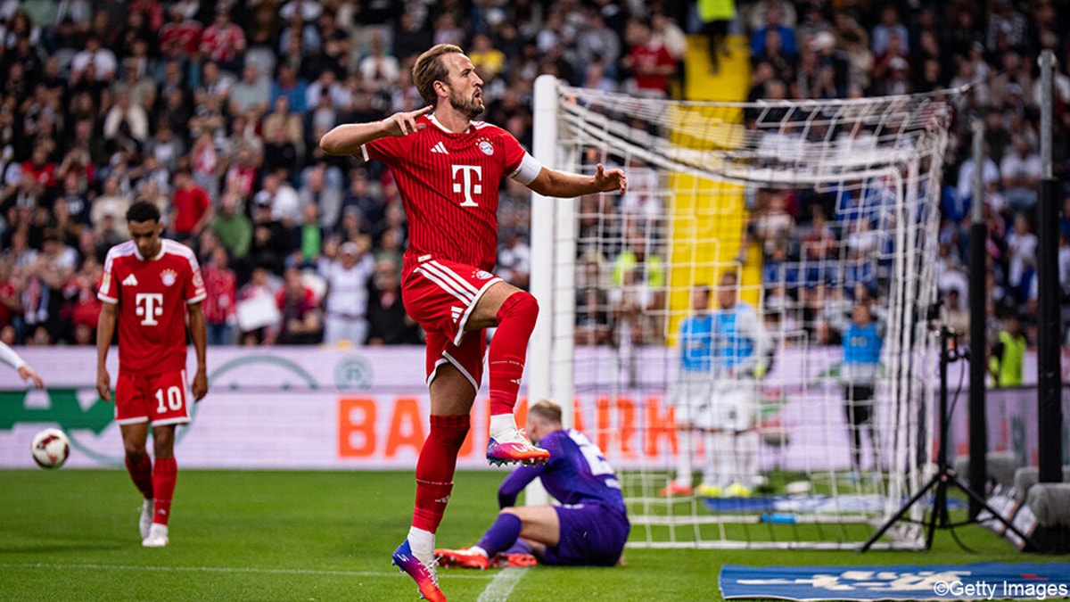 Vijf minuten bibberen en beven: Bayern heeft 100e treffer van Kane nodig om blamage tegen promovendus te vermijden