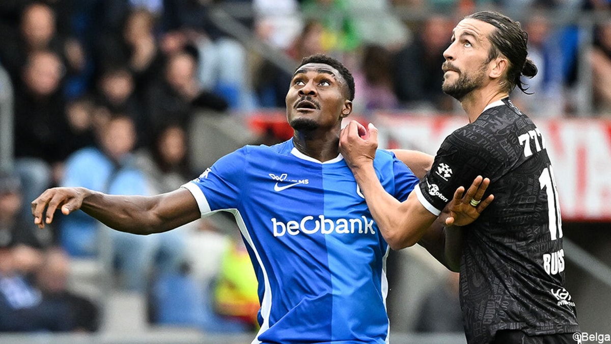 KAA Gent is perfect rapport kwijt na gelijkspel tegen Racing Genk, onvermijdelijke Durosinmi slaat weer toe