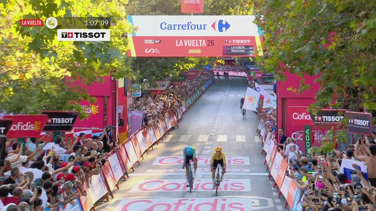 VIDEO - Net niet voor Debruyne, Johannessen snelt naar de laatste ritzege in de Vuelta
