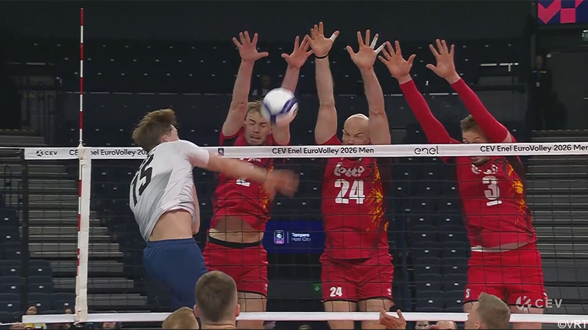 LIVESTREAM: Red Dragons zijn op de afspraak en maken van eerste set tegen Estland een koud kunstje