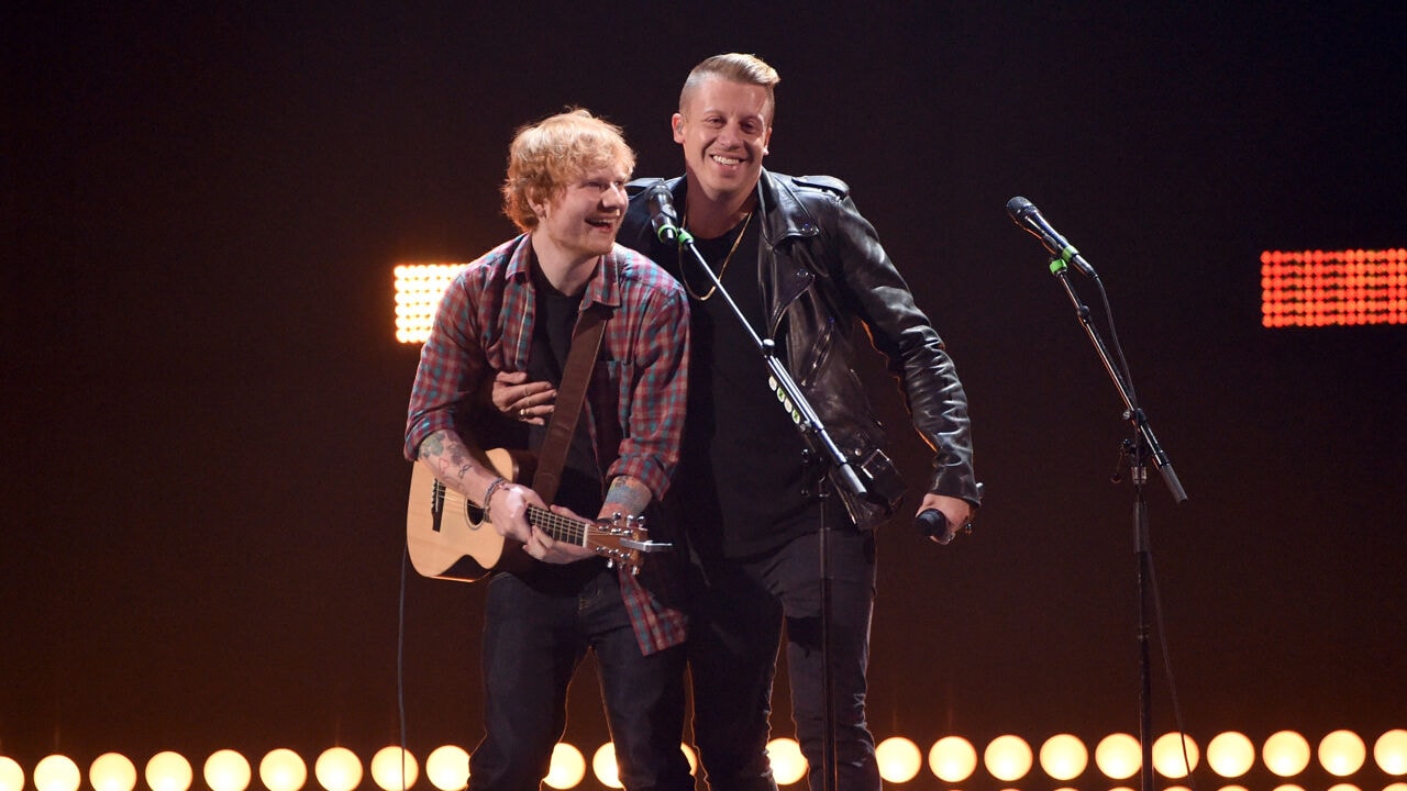 Alle supportacts van Ed Sheeran, onder wie Finneas en Lukas Graham, haken af uit steun voor Macklemore