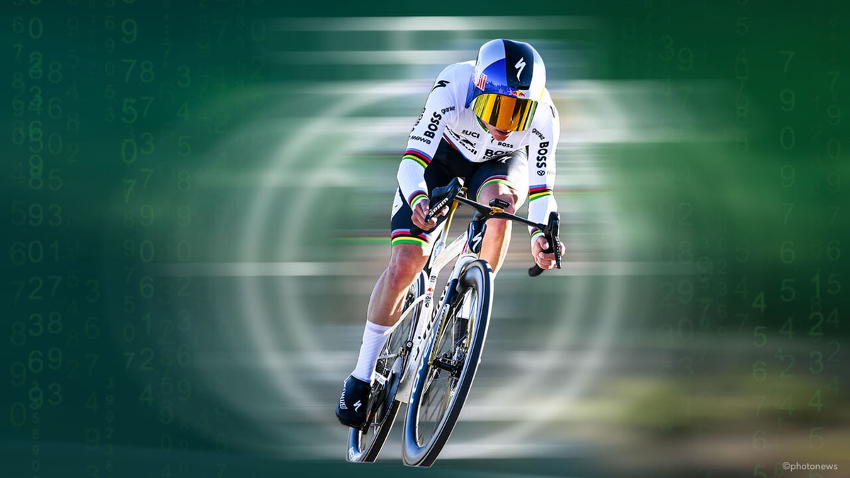 Steeds meer garantie op succes, nu absoluut kampioenschapskanon: de straffe cijfers van tijdritspecialist Remco Evenepoel