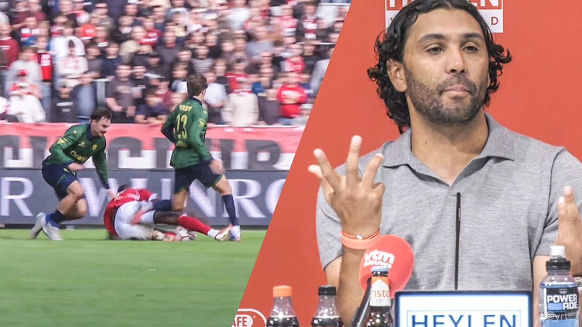 "Dit is een grap": Antwerp-coach spreekt schande over rode kaart, die "momentum doodde om terug te komen"