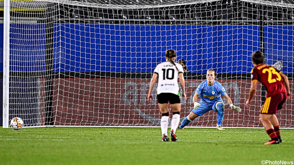 Meteen een gouden punt (met dank aan ultieme penaltymisser): OHL Women begint met gelijkspel tegen AS Roma aan CL-campagne