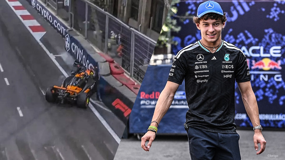 Inzinking van Piastri in Bakoe is waarschuwing: Antonelli staat voor nieuwe test op weg naar eerste F1-titel