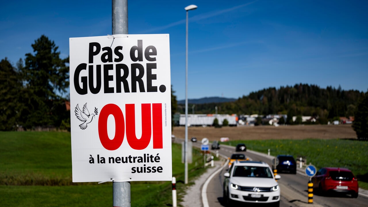 70,2 procent stemt tegen: Zwitsers wijzen striktere neutraliteit af in referendum