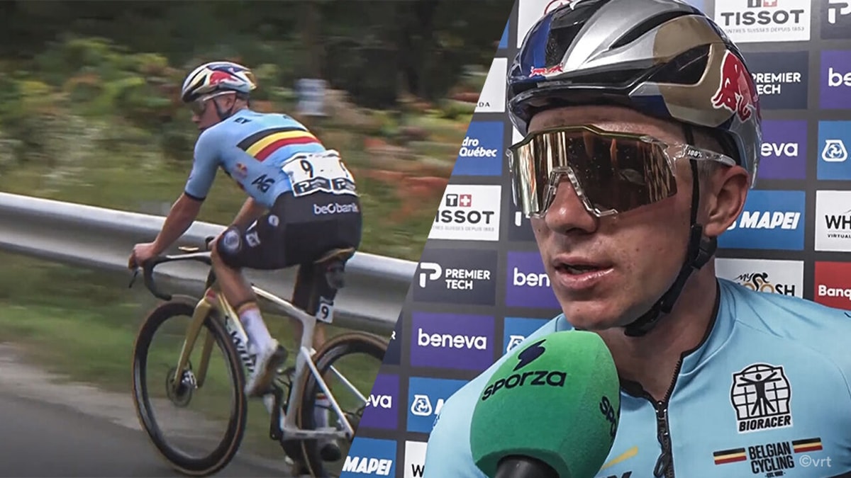 "Ik hoopte er nog door te komen": Remco Evenepoel vertelt het verhaal van zijn bizarre jojo-WK, inclusief simpele verklaring