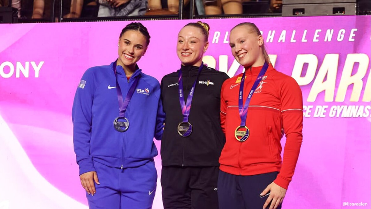 Opsteker voor Lisa Vaelen richting WK: Belgische pakt zege in sprongfinale van Challenge Cup Parijs