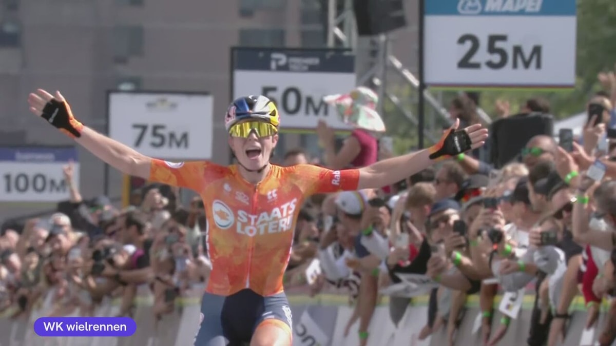 VIDEO - Topfavoriete Vollering grijpt eerste wereldtitel in Montreal