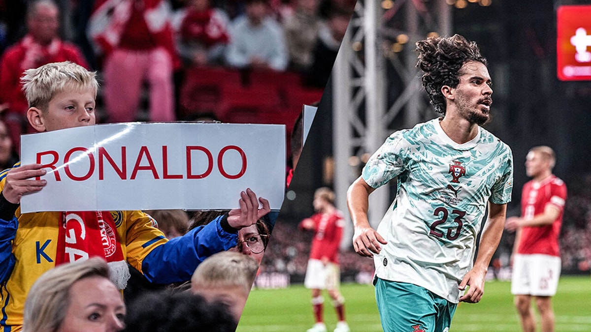 Onder het oog van tal van Ronaldo-fans: Portugal wint ook zonder zijn ster spektakelmatch in Denemarken