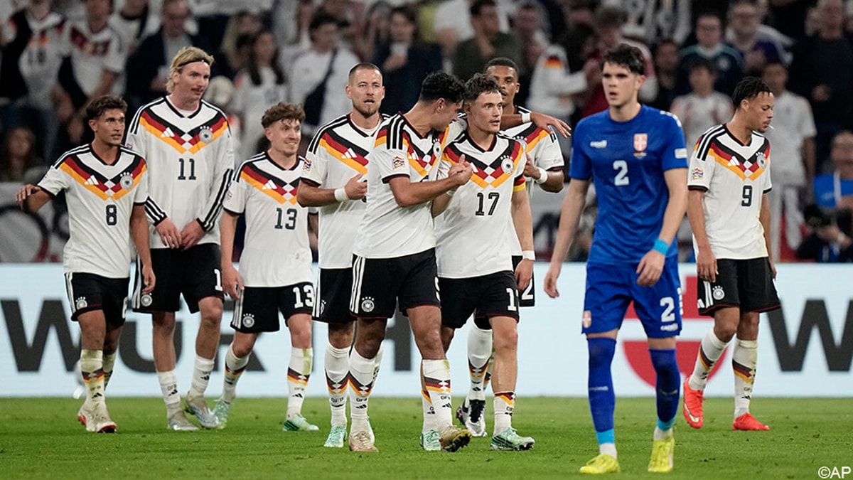 De eerste onder Jürgen Klopp is een feit: sterk Duitsland neemt vlot afstand van Servië en grijpt eerste zege